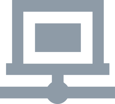 Şeffaf arkaplan ile PNG biçiminde bilgisayar logosu simgesi. Teknoloji markaları, bilişim hizmetleri, web geliştirme veya dijital ürünler için uygun minimalist siyah-beyaz tasarım. Çok yönlü markalaşma ve arayüz kullanımı için temiz ve modern sembol