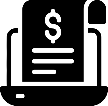 Şeffaf arkaplan ile PNG biçiminde bilgisayar logosu simgesi. Teknoloji markaları, bilişim hizmetleri, web geliştirme veya dijital ürünler için uygun minimalist siyah-beyaz tasarım. Çok yönlü markalaşma ve arayüz kullanımı için temiz ve modern sembol