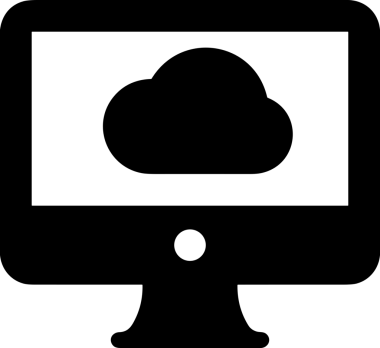 Şeffaf arkaplan ile PNG biçiminde bilgisayar logosu simgesi. Teknoloji markaları, bilişim hizmetleri, web geliştirme veya dijital ürünler için uygun minimalist siyah-beyaz tasarım. Çok yönlü markalaşma ve arayüz kullanımı için temiz ve modern sembol