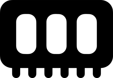 Şeffaf arkaplan ile PNG biçiminde bilgisayar logosu simgesi. Teknoloji markaları, bilişim hizmetleri, web geliştirme veya dijital ürünler için uygun minimalist siyah-beyaz tasarım. Çok yönlü markalaşma ve arayüz kullanımı için temiz ve modern sembol