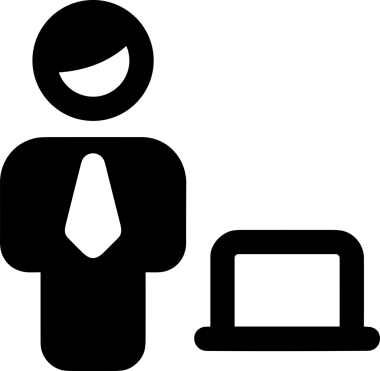 Şeffaf arkaplan ile PNG biçiminde bilgisayar logosu simgesi. Teknoloji markaları, bilişim hizmetleri, web geliştirme veya dijital ürünler için uygun minimalist siyah-beyaz tasarım. Çok yönlü markalaşma ve arayüz kullanımı için temiz ve modern sembol