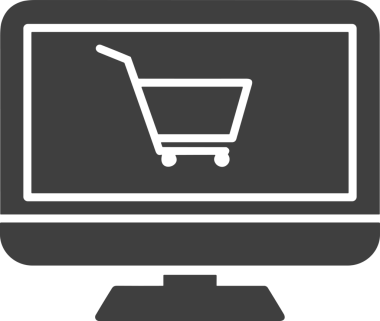 Şeffaf arkaplan ile PNG biçiminde bilgisayar logosu simgesi. Teknoloji markaları, bilişim hizmetleri, web geliştirme veya dijital ürünler için uygun minimalist siyah-beyaz tasarım. Çok yönlü markalaşma ve arayüz kullanımı için temiz ve modern sembol