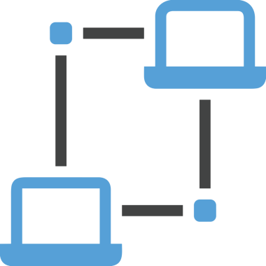 Şeffaf arkaplan ile PNG biçiminde bilgisayar logosu simgesi. Teknoloji markaları, bilişim hizmetleri, web geliştirme veya dijital ürünler için uygun minimalist siyah-beyaz tasarım. Çok yönlü markalaşma ve arayüz kullanımı için temiz ve modern sembol