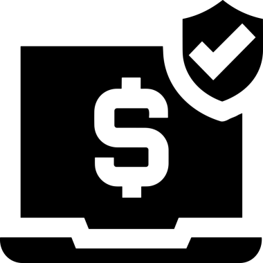 Şeffaf arkaplan ile PNG biçiminde bilgisayar logosu simgesi. Teknoloji markaları, bilişim hizmetleri, web geliştirme veya dijital ürünler için uygun minimalist siyah-beyaz tasarım. Çok yönlü markalaşma ve arayüz kullanımı için temiz ve modern sembol