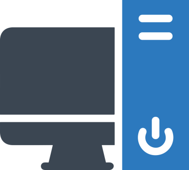 Şeffaf arkaplan ile PNG biçiminde bilgisayar logosu simgesi. Teknoloji markaları, bilişim hizmetleri, web geliştirme veya dijital ürünler için uygun minimalist siyah-beyaz tasarım. Çok yönlü markalaşma ve arayüz kullanımı için temiz ve modern sembol