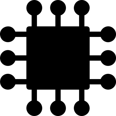 Şeffaf arkaplan ile PNG biçiminde bilgisayar logosu simgesi. Teknoloji markaları, bilişim hizmetleri, web geliştirme veya dijital ürünler için uygun minimalist siyah-beyaz tasarım. Çok yönlü markalaşma ve arayüz kullanımı için temiz ve modern sembol