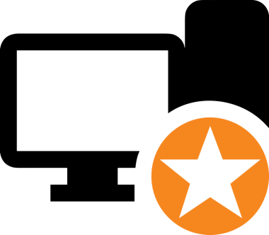 Şeffaf arkaplan ile PNG biçiminde bilgisayar logosu simgesi. Teknoloji markaları, bilişim hizmetleri, web geliştirme veya dijital ürünler için uygun minimalist siyah-beyaz tasarım. Çok yönlü markalaşma ve arayüz kullanımı için temiz ve modern sembol