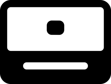 Şeffaf arkaplan ile PNG biçiminde bilgisayar logosu simgesi. Teknoloji markaları, bilişim hizmetleri, web geliştirme veya dijital ürünler için uygun minimalist siyah-beyaz tasarım. Çok yönlü markalaşma ve arayüz kullanımı için temiz ve modern sembol
