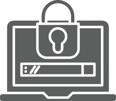 Şeffaf arkaplan ile PNG biçiminde bilgisayar logosu simgesi. Teknoloji markaları, bilişim hizmetleri, web geliştirme veya dijital ürünler için uygun minimalist siyah-beyaz tasarım. Çok yönlü markalaşma ve arayüz kullanımı için temiz ve modern sembol