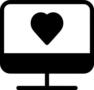 Şeffaf arkaplan ile PNG biçiminde bilgisayar logosu simgesi. Teknoloji markaları, bilişim hizmetleri, web geliştirme veya dijital ürünler için uygun minimalist siyah-beyaz tasarım. Çok yönlü markalaşma ve arayüz kullanımı için temiz ve modern sembol