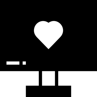 Şeffaf arkaplan ile PNG biçiminde bilgisayar logosu simgesi. Teknoloji markaları, bilişim hizmetleri, web geliştirme veya dijital ürünler için uygun minimalist siyah-beyaz tasarım. Çok yönlü markalaşma ve arayüz kullanımı için temiz ve modern sembol