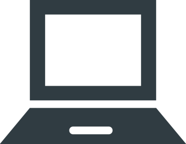 Şeffaf arkaplan ile PNG biçiminde bilgisayar logosu simgesi. Teknoloji markaları, bilişim hizmetleri, web geliştirme veya dijital ürünler için uygun minimalist siyah-beyaz tasarım. Çok yönlü markalaşma ve arayüz kullanımı için temiz ve modern sembol