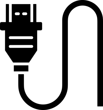 Şeffaf arkaplan ile PNG biçiminde bilgisayar logosu simgesi. Teknoloji markaları, bilişim hizmetleri, web geliştirme veya dijital ürünler için uygun minimalist siyah-beyaz tasarım. Çok yönlü markalaşma ve arayüz kullanımı için temiz ve modern sembol