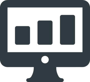 Şeffaf arkaplan ile PNG biçiminde bilgisayar logosu simgesi. Teknoloji markaları, bilişim hizmetleri, web geliştirme veya dijital ürünler için uygun minimalist siyah-beyaz tasarım. Çok yönlü markalaşma ve arayüz kullanımı için temiz ve modern sembol