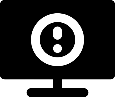 Şeffaf arkaplan ile PNG biçiminde bilgisayar logosu simgesi. Teknoloji markaları, bilişim hizmetleri, web geliştirme veya dijital ürünler için uygun minimalist siyah-beyaz tasarım. Çok yönlü markalaşma ve arayüz kullanımı için temiz ve modern sembol