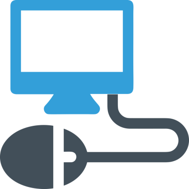 Şeffaf arkaplan ile PNG biçiminde bilgisayar logosu simgesi. Teknoloji markaları, bilişim hizmetleri, web geliştirme veya dijital ürünler için uygun minimalist siyah-beyaz tasarım. Çok yönlü markalaşma ve arayüz kullanımı için temiz ve modern sembol