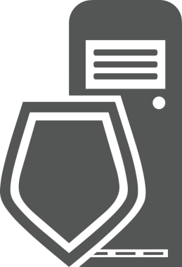 Şeffaf arkaplan ile PNG biçiminde bilgisayar logosu simgesi. Teknoloji markaları, bilişim hizmetleri, web geliştirme veya dijital ürünler için uygun minimalist siyah-beyaz tasarım. Çok yönlü markalaşma ve arayüz kullanımı için temiz ve modern sembol