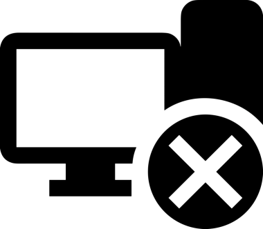 Şeffaf arkaplan ile PNG biçiminde bilgisayar logosu simgesi. Teknoloji markaları, bilişim hizmetleri, web geliştirme veya dijital ürünler için uygun minimalist siyah-beyaz tasarım. Çok yönlü markalaşma ve arayüz kullanımı için temiz ve modern sembol