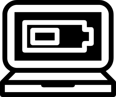 Şeffaf arkaplan ile PNG biçiminde bilgisayar logosu simgesi. Teknoloji markaları, bilişim hizmetleri, web geliştirme veya dijital ürünler için uygun minimalist siyah-beyaz tasarım. Çok yönlü markalaşma ve arayüz kullanımı için temiz ve modern sembol
