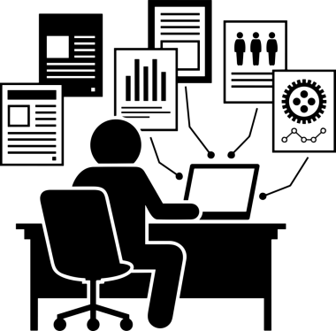 Şeffaf arkaplan ile PNG biçiminde bilgisayar logosu simgesi. Teknoloji markaları, bilişim hizmetleri, web geliştirme veya dijital ürünler için uygun minimalist siyah-beyaz tasarım. Çok yönlü markalaşma ve arayüz kullanımı için temiz ve modern sembol