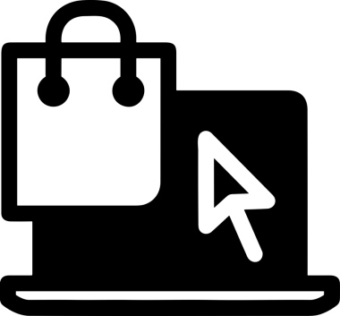 Şeffaf arkaplan ile PNG biçiminde bilgisayar logosu simgesi. Teknoloji markaları, bilişim hizmetleri, web geliştirme veya dijital ürünler için uygun minimalist siyah-beyaz tasarım. Çok yönlü markalaşma ve arayüz kullanımı için temiz ve modern sembol