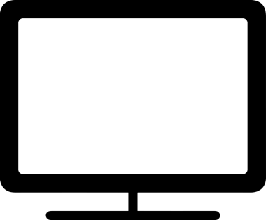 Şeffaf arkaplan ile PNG biçiminde bilgisayar logosu simgesi. Teknoloji markaları, bilişim hizmetleri, web geliştirme veya dijital ürünler için uygun minimalist siyah-beyaz tasarım. Çok yönlü markalaşma ve arayüz kullanımı için temiz ve modern sembol