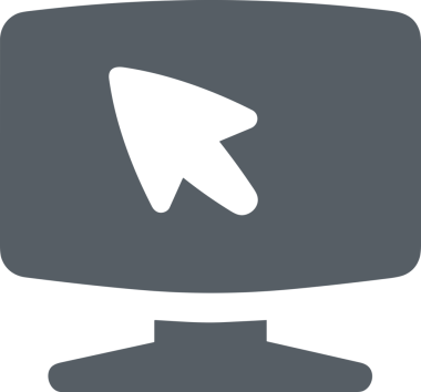 Şeffaf arkaplan ile PNG biçiminde bilgisayar logosu simgesi. Teknoloji markaları, bilişim hizmetleri, web geliştirme veya dijital ürünler için uygun minimalist siyah-beyaz tasarım. Çok yönlü markalaşma ve arayüz kullanımı için temiz ve modern sembol