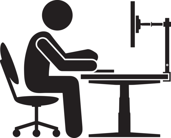 Şeffaf arkaplan ile PNG biçiminde bilgisayar logosu simgesi. Teknoloji markaları, bilişim hizmetleri, web geliştirme veya dijital ürünler için uygun minimalist siyah-beyaz tasarım. Çok yönlü markalaşma ve arayüz kullanımı için temiz ve modern sembol