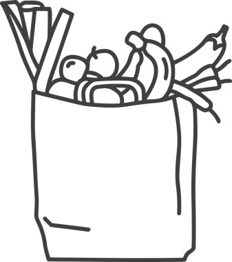 E-Ticaret, Perakende Uygulaması, Çevrimiçi Mağaza ve UI Tasarım Kullanımı için Alışveriş Simgesi Simgesi PNG Resmi