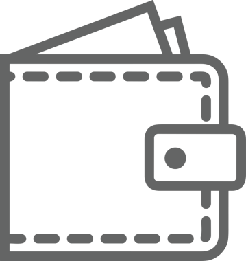 E-Ticaret, Perakende Uygulaması, Çevrimiçi Mağaza ve UI Tasarım Kullanımı için Alışveriş Simgesi Simgesi PNG Resmi