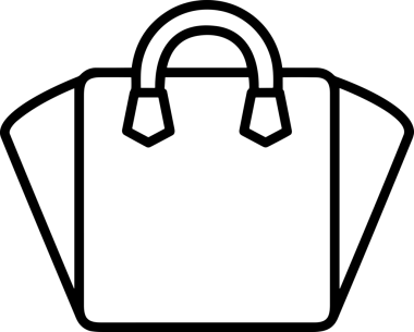 E-Ticaret, Perakende Uygulaması, Çevrimiçi Mağaza ve UI Tasarım Kullanımı için Alışveriş Simgesi Simgesi PNG Resmi