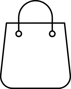 E-Ticaret, Perakende Uygulaması, Çevrimiçi Mağaza ve UI Tasarım Kullanımı için Alışveriş Simgesi Simgesi PNG Resmi