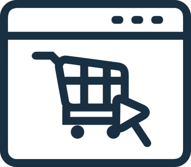 E-Ticaret, Perakende Uygulaması, Çevrimiçi Mağaza ve UI Tasarım Kullanımı için Alışveriş Simgesi Simgesi PNG Resmi