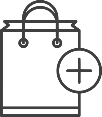 E-Ticaret, Perakende Uygulaması, Çevrimiçi Mağaza ve UI Tasarım Kullanımı için Alışveriş Simgesi Simgesi PNG Resmi