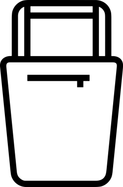 E-Ticaret, Perakende Uygulaması, Çevrimiçi Mağaza ve UI Tasarım Kullanımı için Alışveriş Simgesi Simgesi PNG Resmi