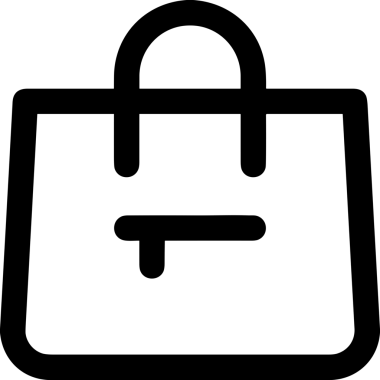E-Ticaret, Perakende Uygulaması, Çevrimiçi Mağaza ve UI Tasarım Kullanımı için Alışveriş Simgesi Simgesi PNG Resmi