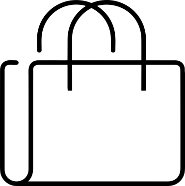 E-Ticaret, Perakende Uygulaması, Çevrimiçi Mağaza ve UI Tasarım Kullanımı için Alışveriş Simgesi Simgesi PNG Resmi