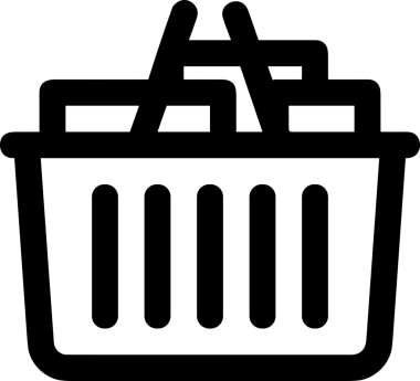 E-Ticaret, Perakende Uygulaması, Çevrimiçi Mağaza ve UI Tasarım Kullanımı için Alışveriş Simgesi Simgesi PNG Resmi