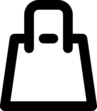 E-Ticaret, Perakende Uygulaması, Çevrimiçi Mağaza ve UI Tasarım Kullanımı için Alışveriş Simgesi Simgesi PNG Resmi