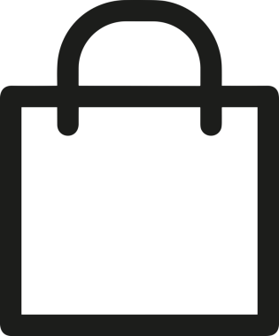 E-Ticaret, Perakende Uygulaması, Çevrimiçi Mağaza ve UI Tasarım Kullanımı için Alışveriş Simgesi Simgesi PNG Resmi