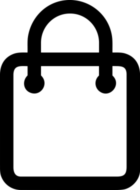 E-Ticaret, Perakende Uygulaması, Çevrimiçi Mağaza ve UI Tasarım Kullanımı için Alışveriş Simgesi Simgesi PNG Resmi
