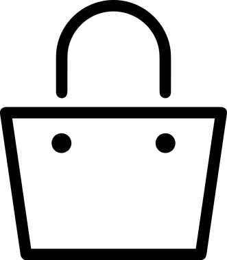 E-Ticaret, Perakende Uygulaması, Çevrimiçi Mağaza ve UI Tasarım Kullanımı için Alışveriş Simgesi Simgesi PNG Resmi