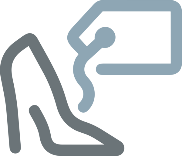 E-Ticaret, Perakende Uygulaması, Çevrimiçi Mağaza ve UI Tasarım Kullanımı için Alışveriş Simgesi Simgesi PNG Resmi