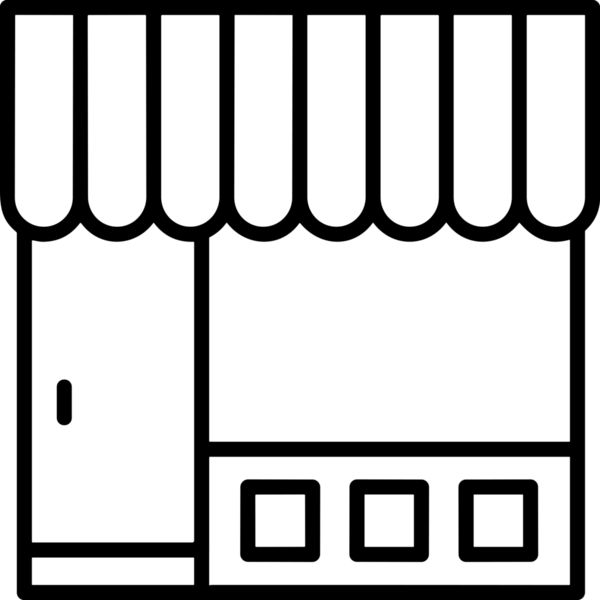 E-Ticaret, Perakende Uygulaması, Çevrimiçi Mağaza ve UI Tasarım Kullanımı için Alışveriş Simgesi Simgesi PNG Resmi