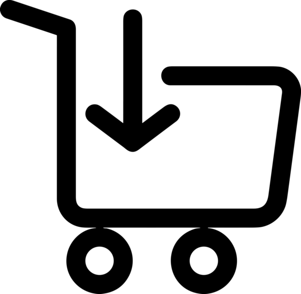E-Ticaret, Perakende Uygulaması, Çevrimiçi Mağaza ve UI Tasarım Kullanımı için Alışveriş Simgesi Simgesi PNG Resmi