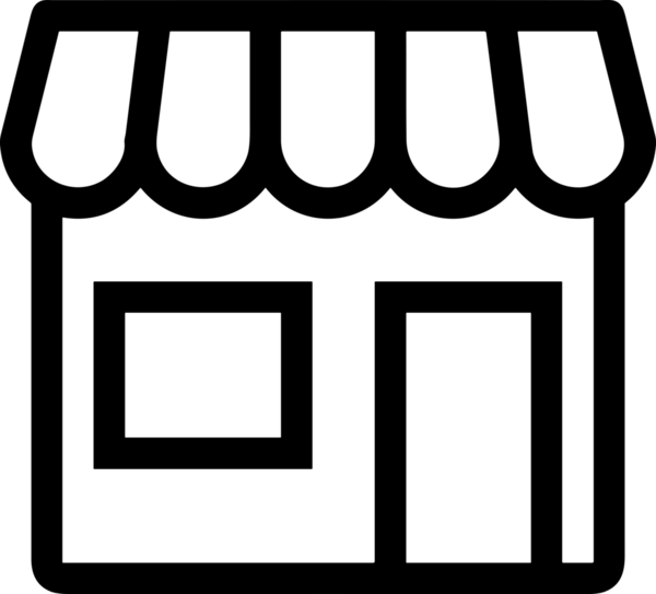 E-Ticaret, Perakende Uygulaması, Çevrimiçi Mağaza ve UI Tasarım Kullanımı için Alışveriş Simgesi Simgesi PNG Resmi