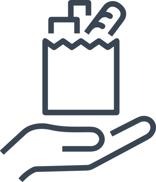 E-Ticaret, Perakende Uygulaması, Çevrimiçi Mağaza ve UI Tasarım Kullanımı için Alışveriş Simgesi Simgesi PNG Resmi