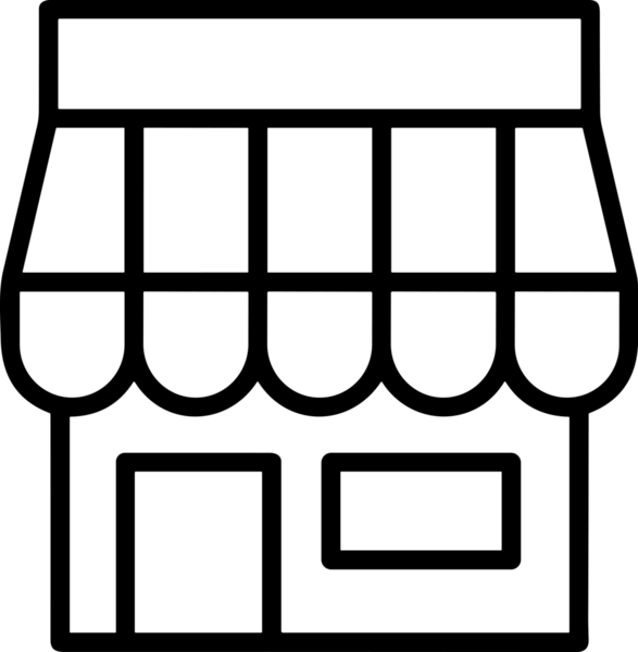 E-Ticaret, Perakende Uygulaması, Çevrimiçi Mağaza ve UI Tasarım Kullanımı için Alışveriş Simgesi Simgesi PNG Resmi