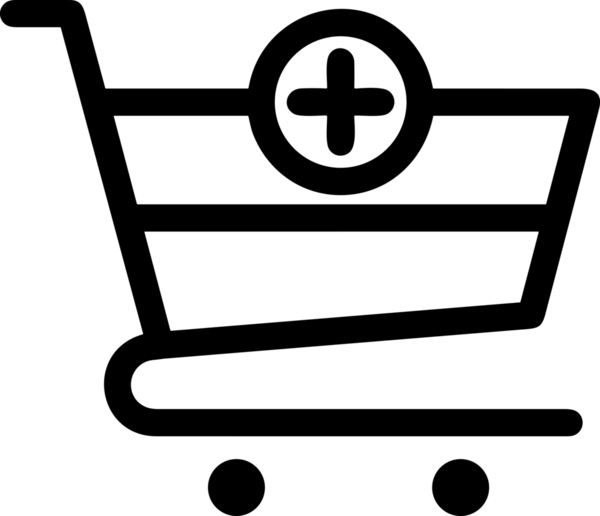 E-Ticaret, Perakende Uygulaması, Çevrimiçi Mağaza ve UI Tasarım Kullanımı için Alışveriş Simgesi Simgesi PNG Resmi