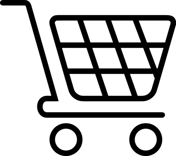 E-Ticaret, Perakende Uygulaması, Çevrimiçi Mağaza ve UI Tasarım Kullanımı için Alışveriş Simgesi Simgesi PNG Resmi